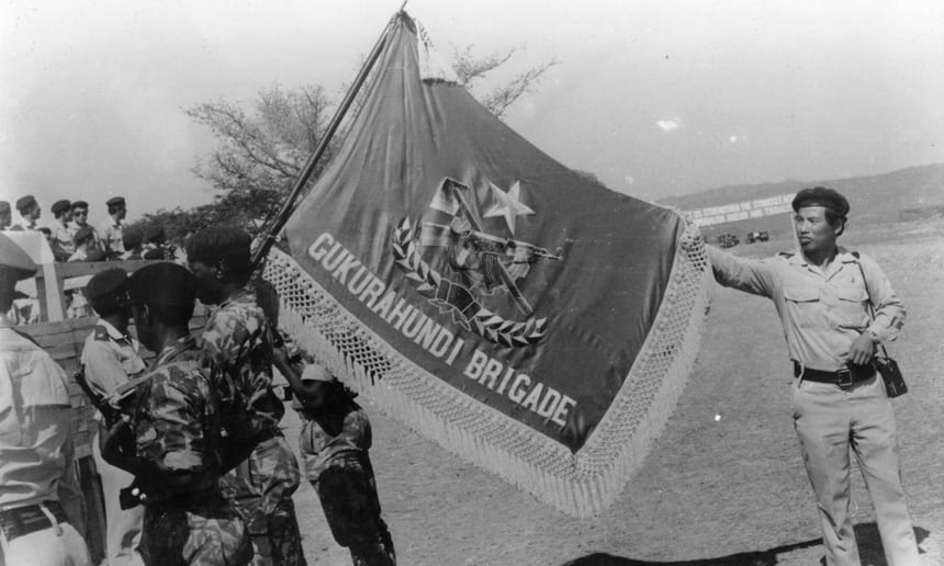 The Flag of the Gukurahundi Brigade